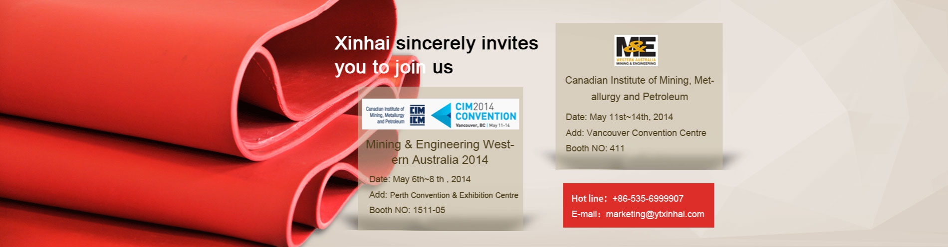 Xinhai, Canada, Australia international mining equipment exhibition