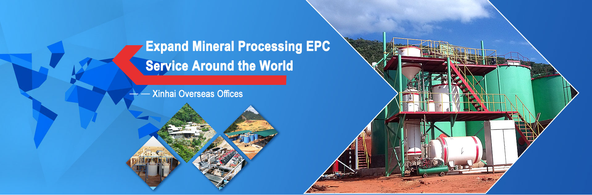 Expand Mineral Processing EPC Service Around the World