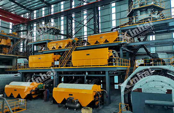 iron ore magnetic separation system from xinhai