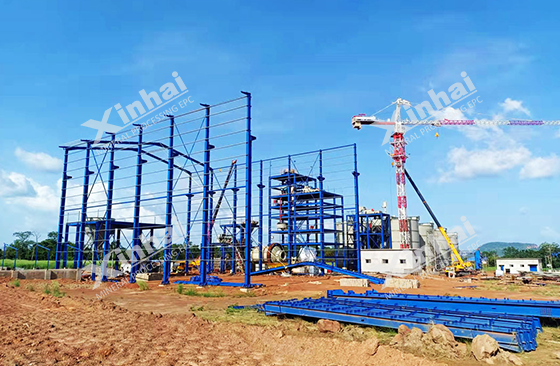Guinea Gold Mine Project Plant Construction