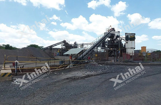 Xinjiang 3300tpd iron ore dressing plant