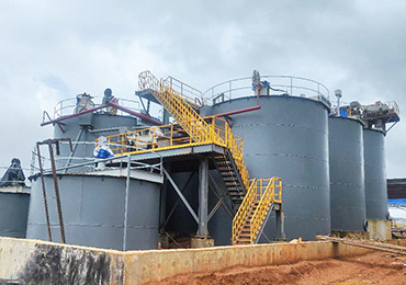 Ghana 500 t/d Gold Tailings CIL Plant
