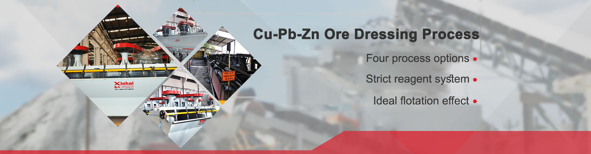 Xinhai xinhai-cu-pb-zn-ore-dressing-process Ore Dressing Process