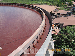 Tailings dry stacking test-bed—the first one in China