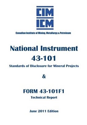NI 43-101 Technical Standards
