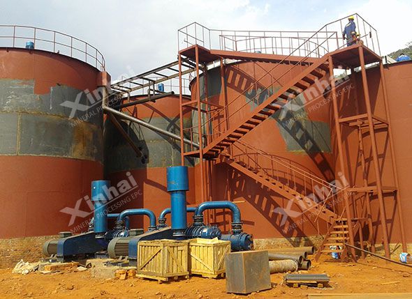 Sudan 700t/d Rock Gold Mineral Processing Plant