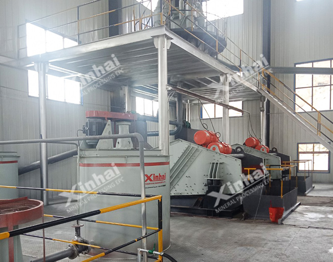China Tibet 1500tpd Lead-zinc Tailings Dry Drainage Plant
