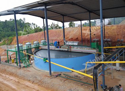 Malaysia 700t/d Gold Mineral Processing Plant