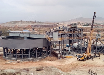 Zimbabwe 1000t/d Gold Ore Processing Plant
