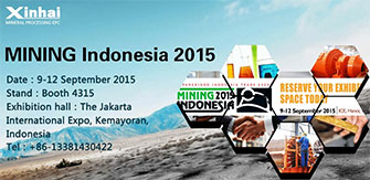Xinhai join in MINING Indonesia 2015, Xinhai look forward to meeting you