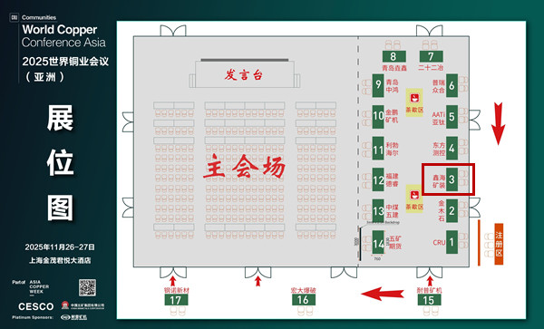 Meet Xinhai Mining at 2025 World Copper Conference Asia