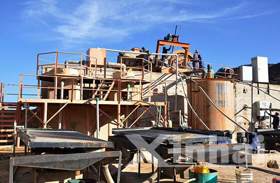 Gold mining processing equipment