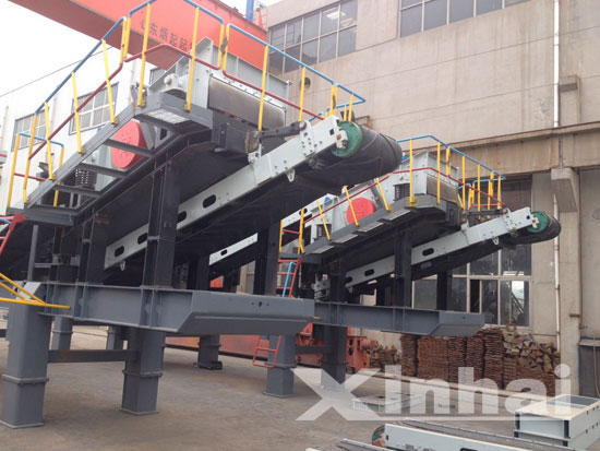 Xinhai mobile crushing plant5