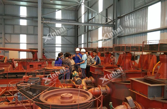 Vietnam Kra 800tpd graphite ore dressing plant project