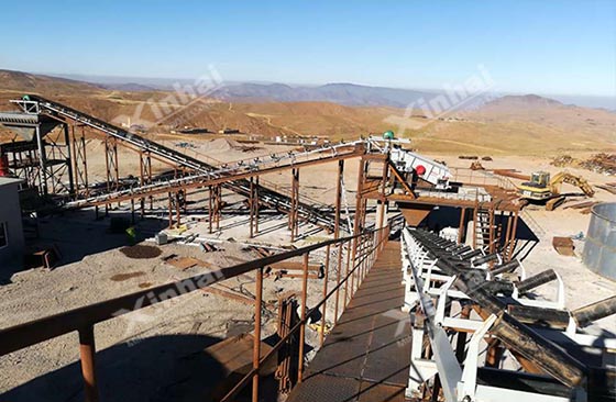 Project construction site in Morocco Project construction site in Morocco