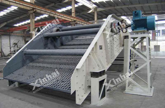 auto centering vibrating screen