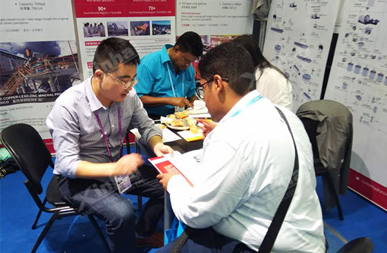Xinhai staff explained mineral processing EPC+M+O service for clients Xinhai staff explained mineral processing EPC+M+O service for clients