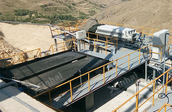 Mongolia Tungsten gravity separation plant project