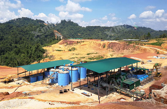 Malaysia 700TPD gold CIL plant EPC+M+O service
