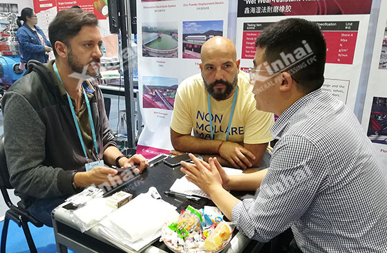 Xinhai Mining appeared at the 125th China Import and Export Fair Xinhai Mining appeared at the 125th China Import and Export Fair