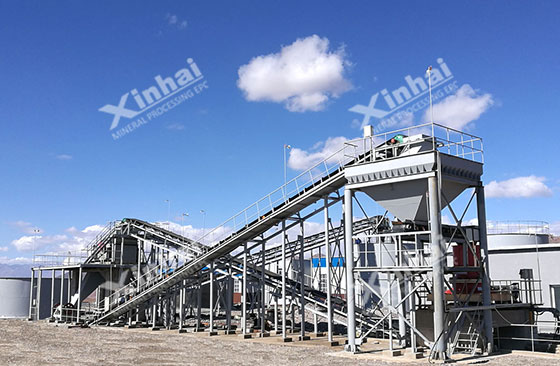 Xinhai Morocco 500tpd silver ore project