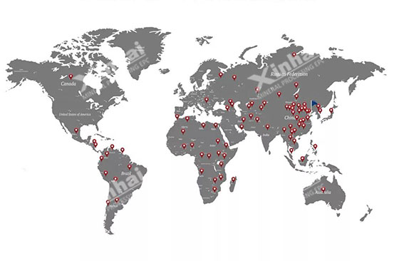 Distribution-of-Xinhai-mineral-processing-EPC+M+O-projects