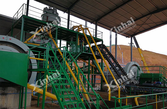Malaysia 700tpd gold mineral processing project