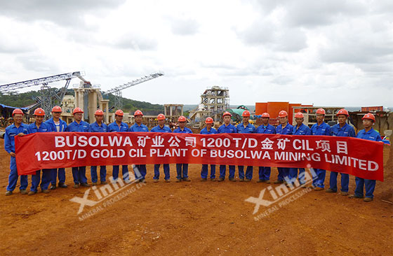 Tanzania-1200tpd-gold-ore-processing-project