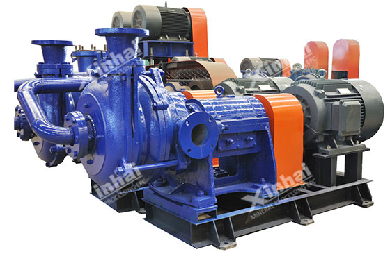 XPAⅡ type high lift wear resisting rubber slurry pump