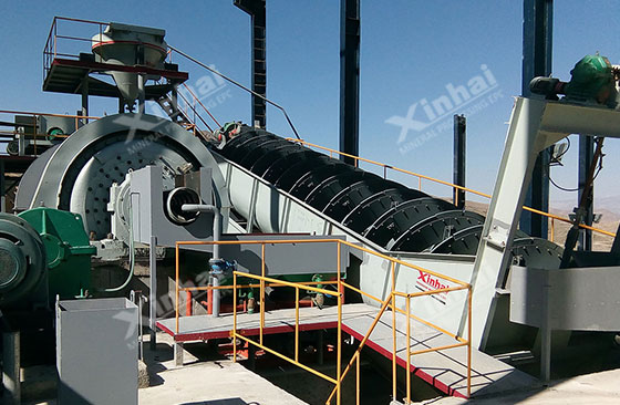 The extraction of feldspar placer The extraction of feldspar placer