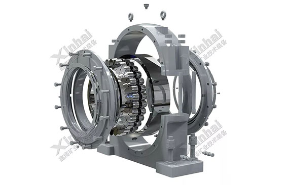 Antifriction bearing instead of sliding bearing