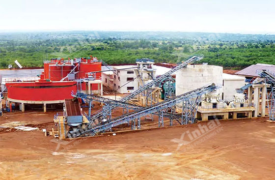 Tanzania 1200tpd gold processing plant