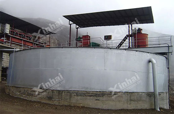 Gansu 1000tpd gold processing plant