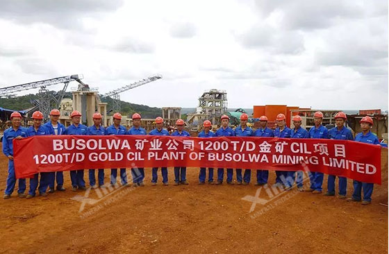 Tanzania 1200tpd gold processing project Tanzania 1200tpd gold processing project
