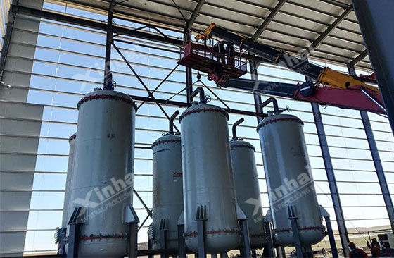 Mongolia 5500tpd gold processing project Mongolia 5500tpd gold processing project