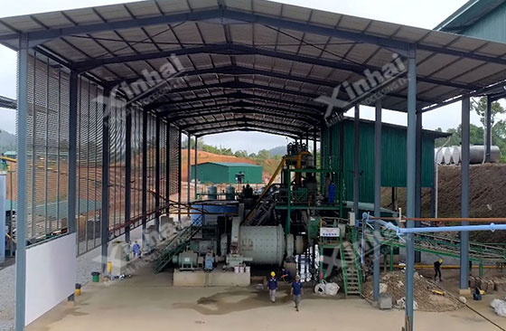 Malaysia 700tpd gold processing project