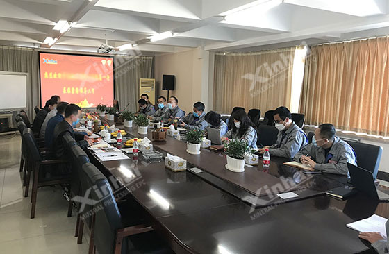 Clients in China visited Xinhai Mining