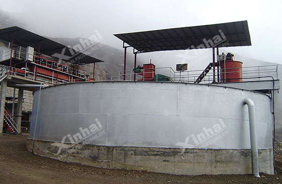 Gansu 1000tpd gold processing plant