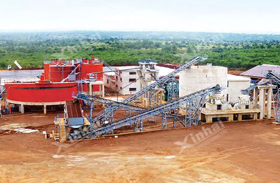 Tanzania 1200tpd gold processing plant