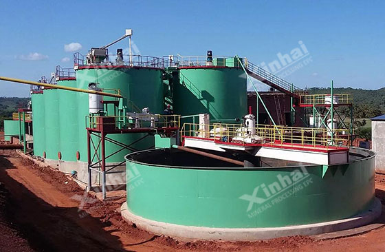 Zimbabwe 700tpd gold processing plant