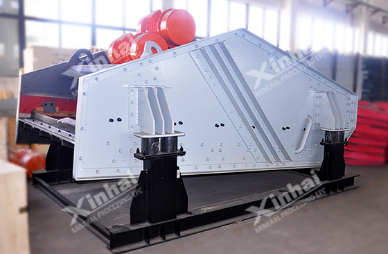 The high-frequency and high-efficiency dewatering screen