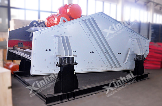 The high-frequency and high-efficiency dewatering screen The high-frequency and high-efficiency dewatering screen