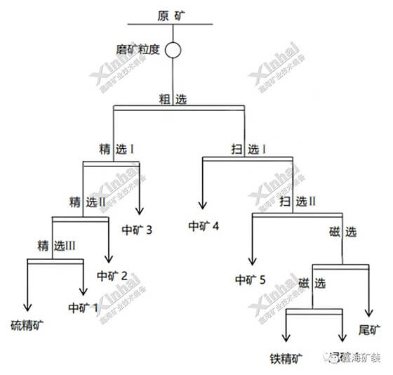 China iron concentrates desulfuration experiment project