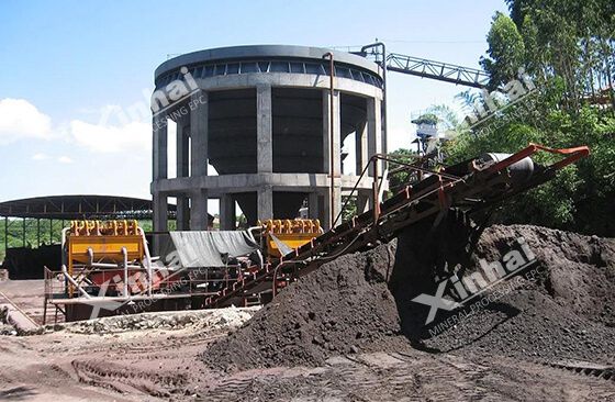 iron tailings dry stacking