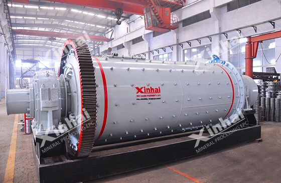 overflow type ball mill