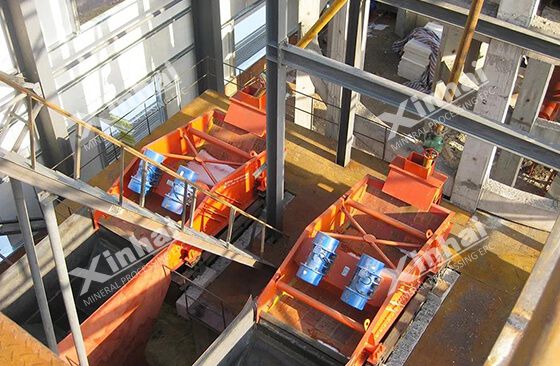 high frequency dewatering screen