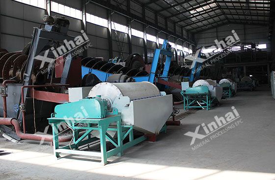 Permanent magnetic drum separator Permanent magnetic drum separator