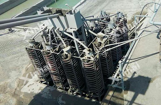 Spiral chute Spiral chute
