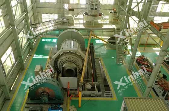 ball mill in iron processing plant