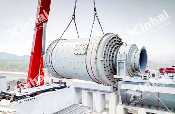 ball mill machine installation in ore dressing plant
